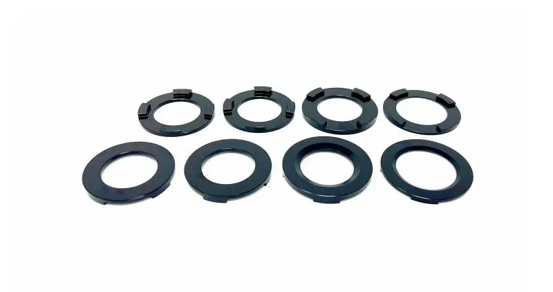 Torque Solution 08-14 Subaru Wrx Sti Billet Aluminum Rear Subframe Lockdown - Black 1