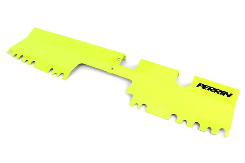 Perrin 15-21 Subaru Wrx/Sti Radiator Shroud (With/Without Oem Intake Scoop) - Neon Yellow 2