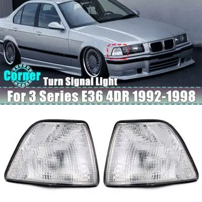 E36 Corner Indicator Markers 4Dr Clear 1