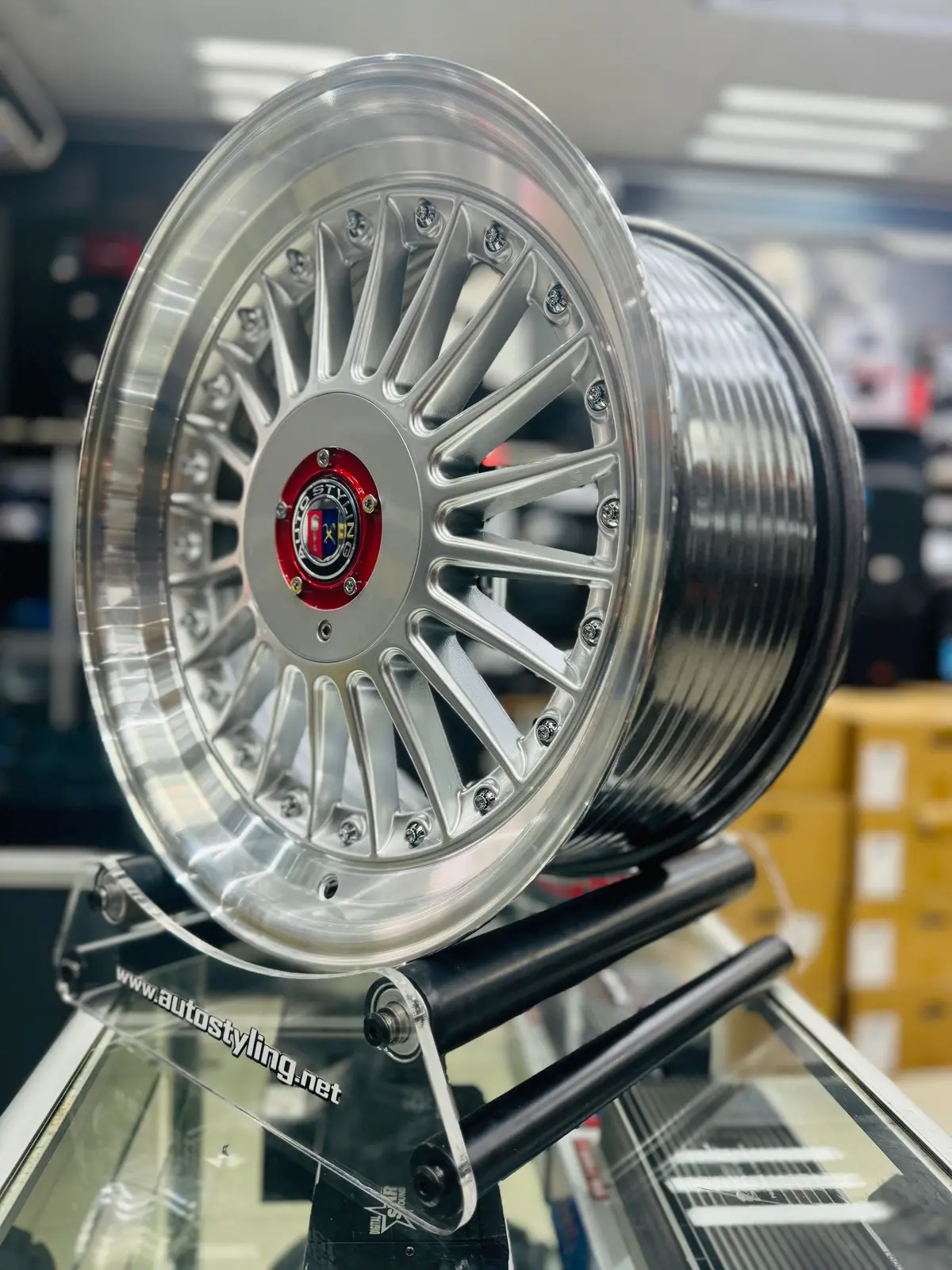 17'' As-Pina Silver 5/100 & 5/112 Multi Pcd 2