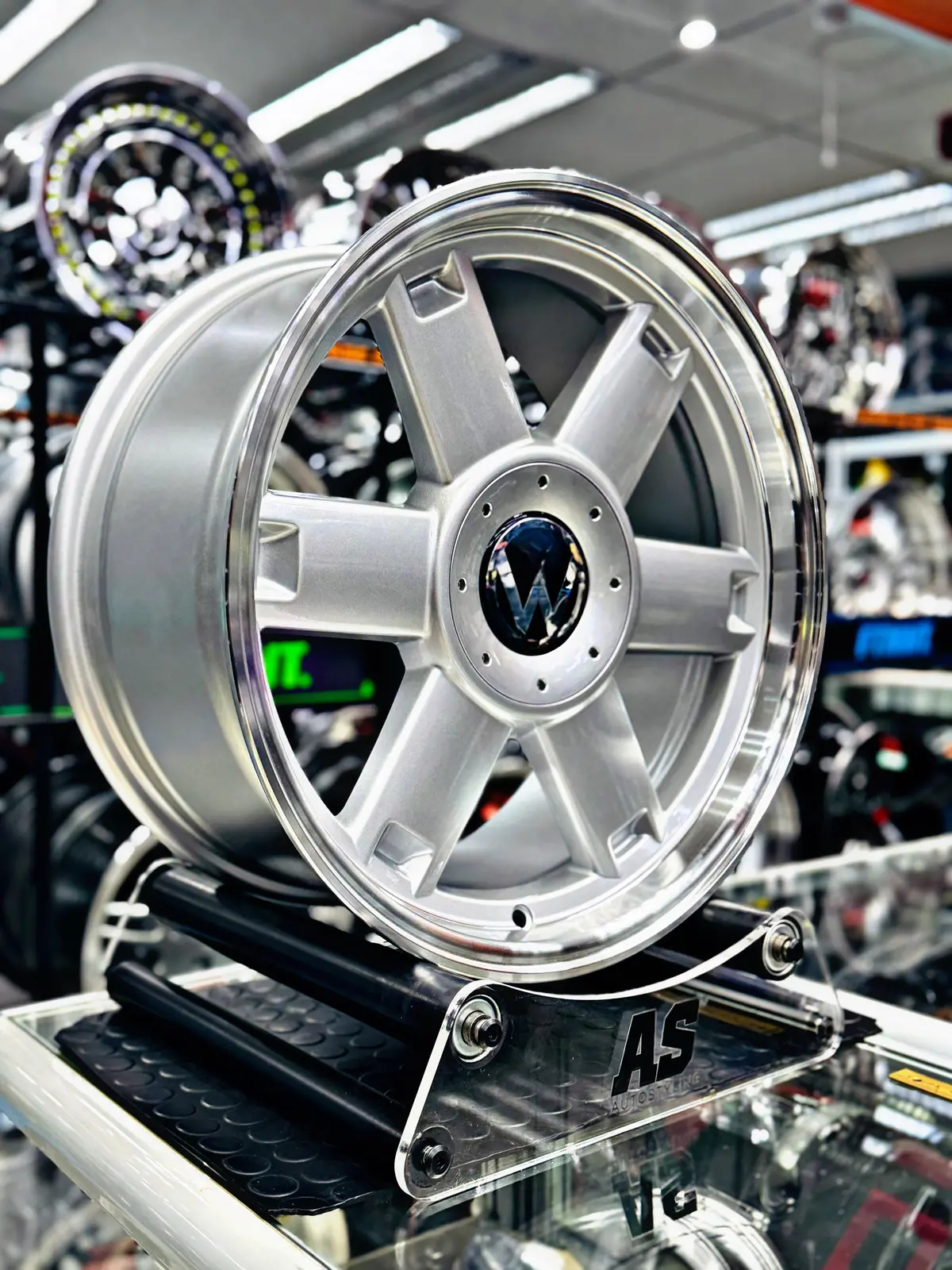 17” As-Velociti Rims With Dish 1