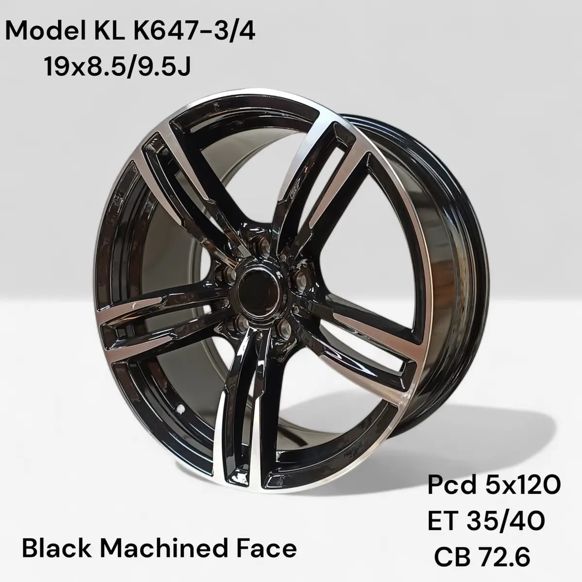 19” F80 M3 5 /120 For 3 Series / 4 Series Fitment 1