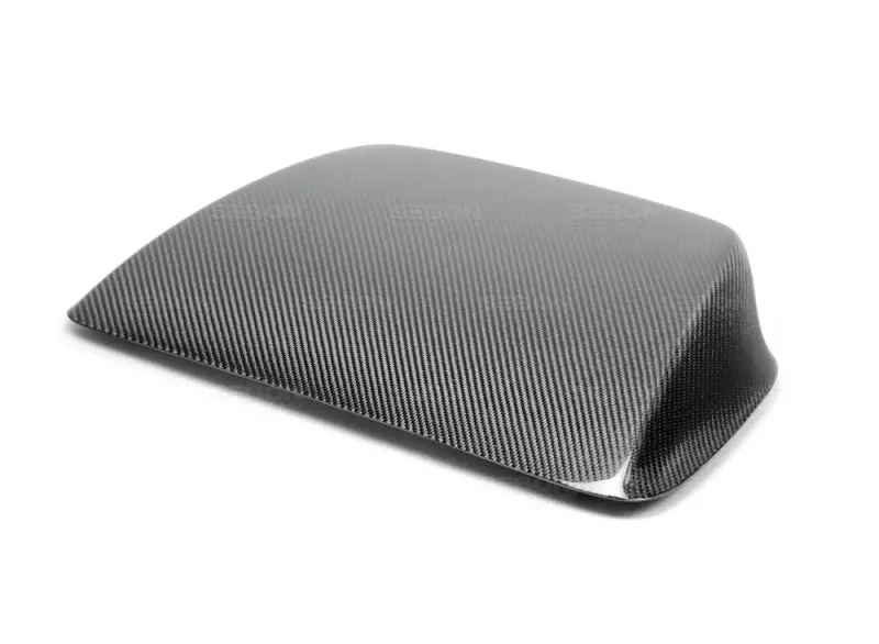 Seibon 06-07 Subaru Wrx/Sti Sti Carbon Fiber Hood Scoop - Only Fits Oem Hoods (Not Seibon Hoods) 1