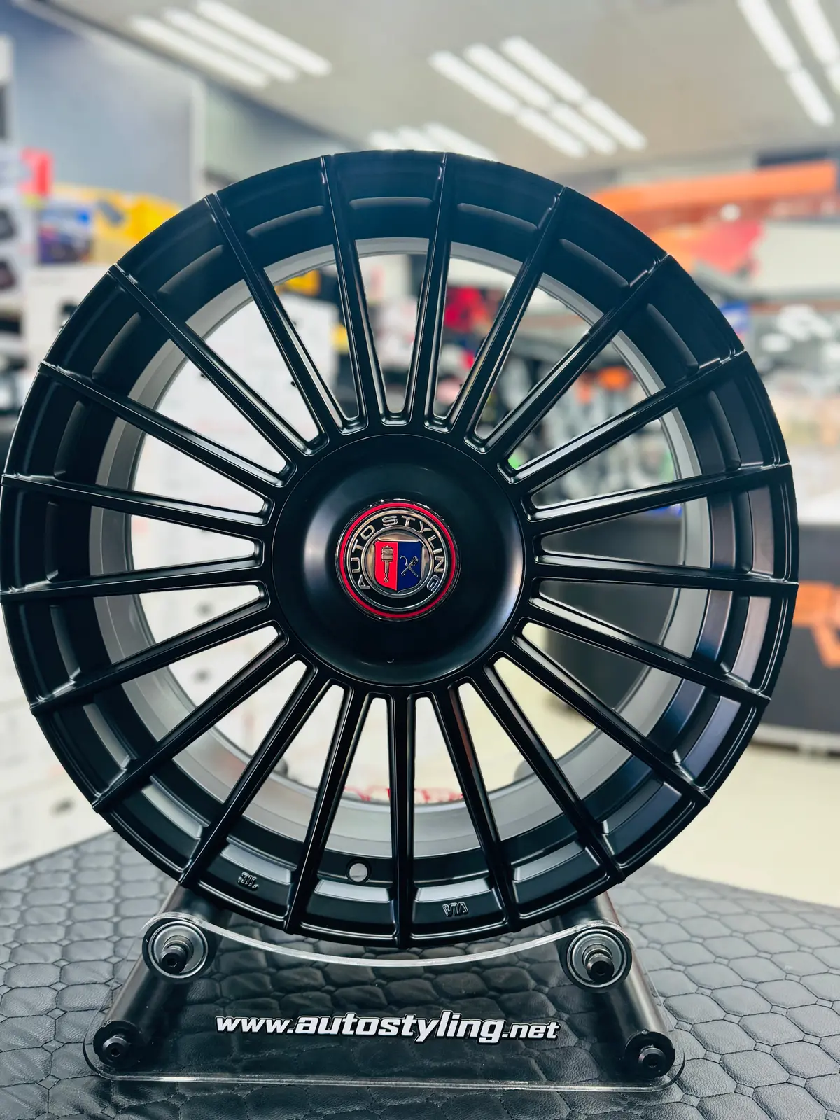 17” A-Line Le Mans 4X100 & 4X108  Black 1