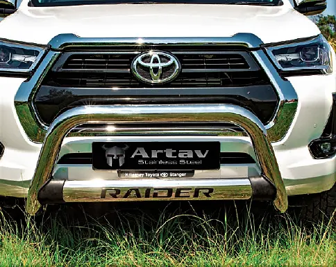 Toyota Hilux 2016+  Gd6 Artav Nudge Bar (Preowned ) 1