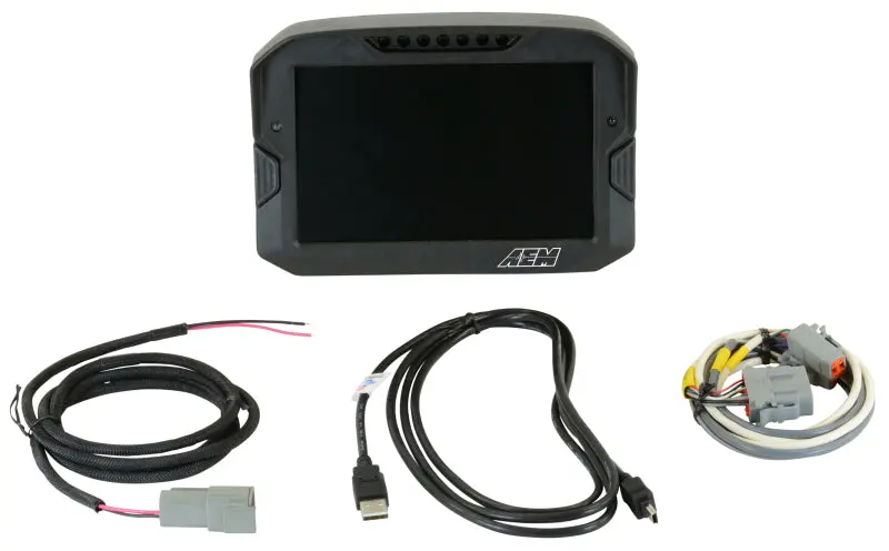 Aem Cd-7 Non Logging Race Dash Carbon Fiber Digital Display (Can Input Only) 1