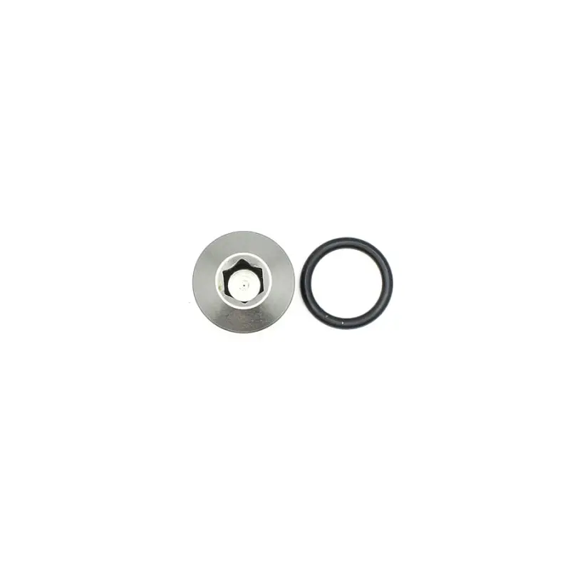 Deatschwerks Low-Profile 6An Orb Male Plug – Matte Black Anodized, Includes O-Ring 2