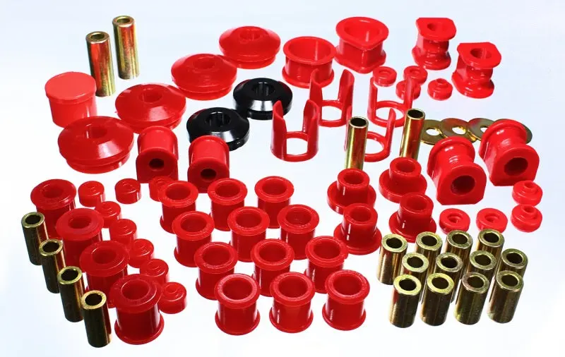 Energy Suspension 89-94 Nissan 240Sx (S13) Red Hyper-Flex Master Bushing Set 1