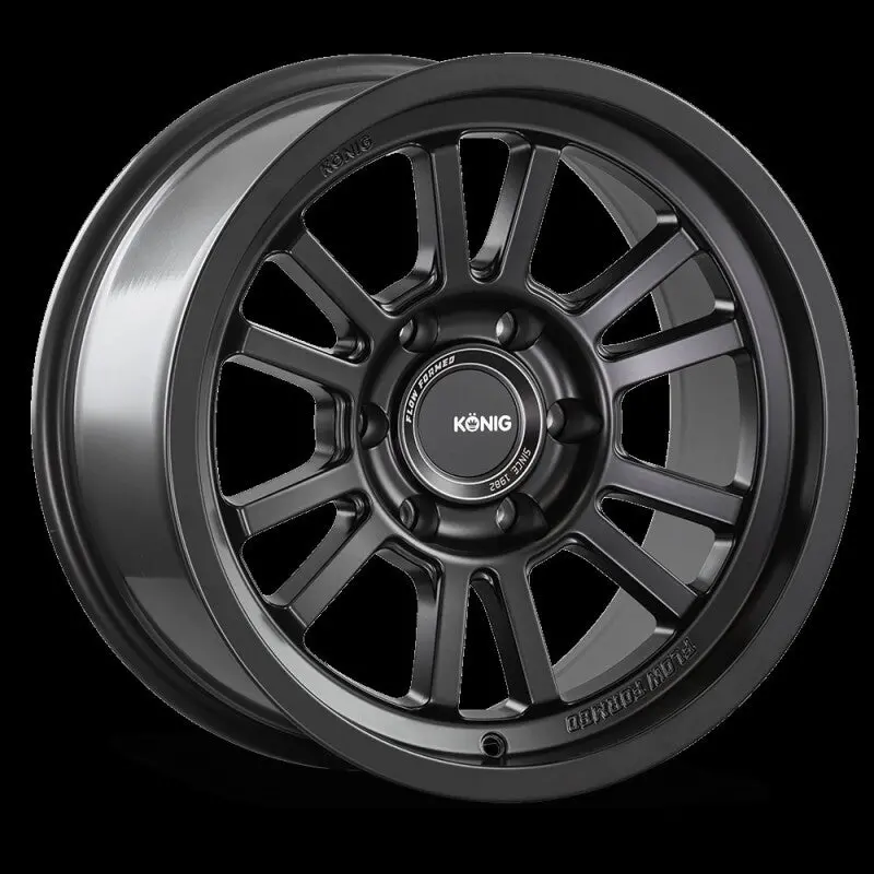 Konig Ht1 18X9 6X139.7 Et0 Matte Black 1
