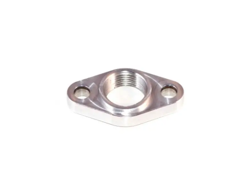 Torque Solution Billet Turbo Oil Drain Flange: Universal T6 & Borg Warner S400 1
