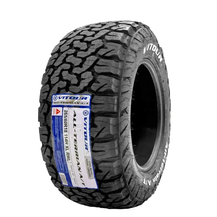 265/60/18 Vitour All Terrain White Letter  Tyre 1