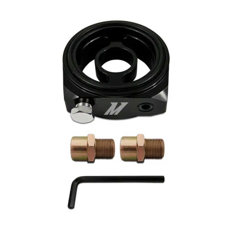 Mishimoto Oil Sandwich Plate Adapter With 3 X 1/8In Npt Ports 1