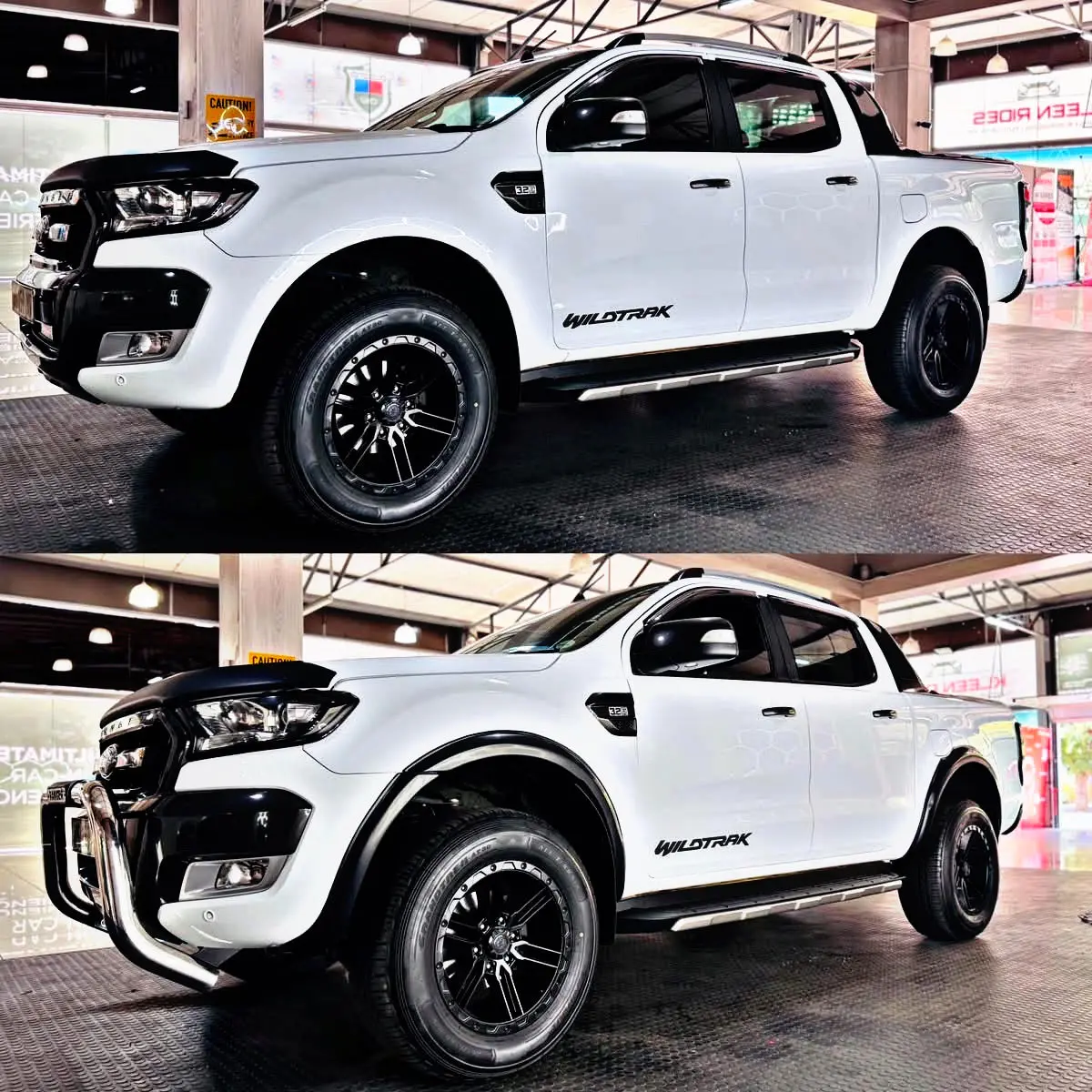 Ranger Matt Black Slim Wheel Arches 1