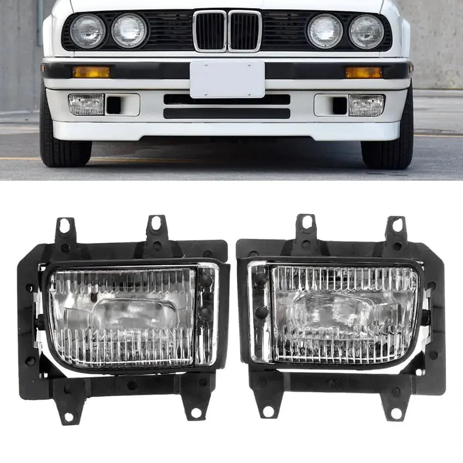 Bmw E30 Clear Fog Lights 1