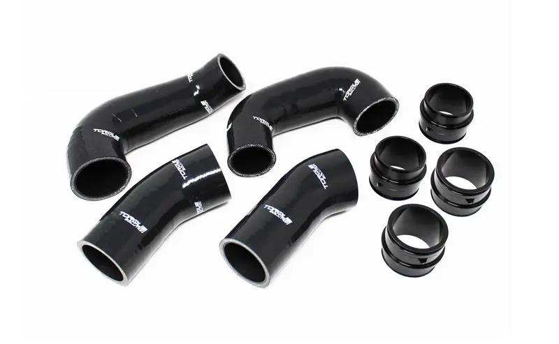 Torque Solution Black Ic Boost Hose Set: 2007-2013 Mazdaspeed 3 1