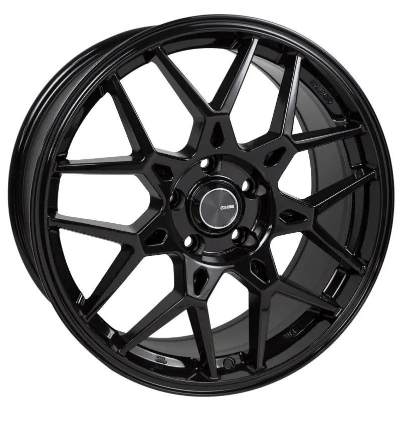 Enkei Pdc 16X7 5X114.3 38Mm Offset 72.6Mm Bore Black Wheel 1