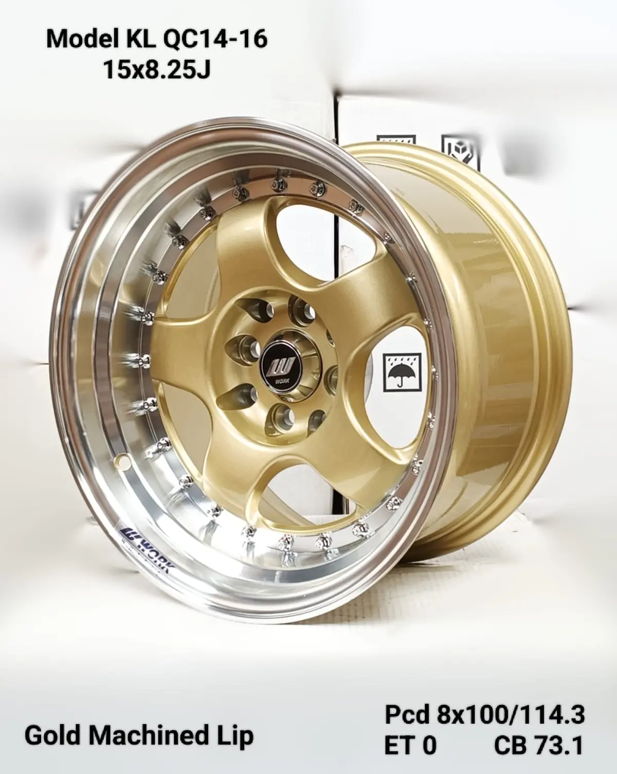 15” Meister S1 4/100 & 4/114 Pcd 5