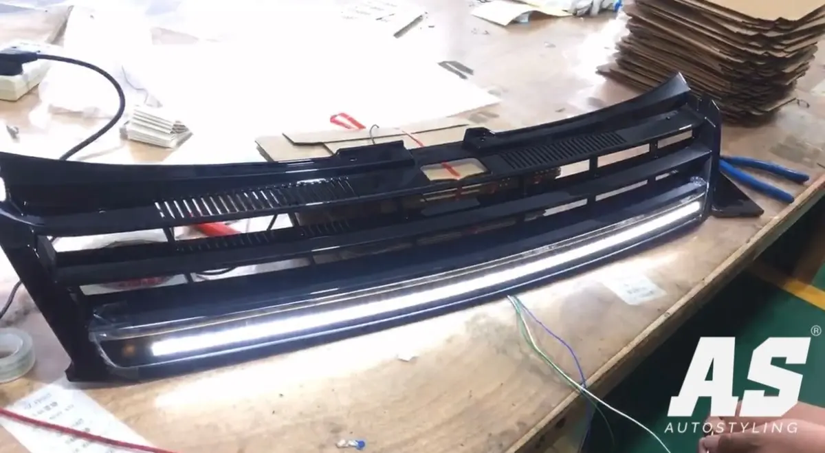 Polo 9N Mk8 Gti Style Facelift Badge-Less Grill With Led ‼️ Half Price ‼️ 1
