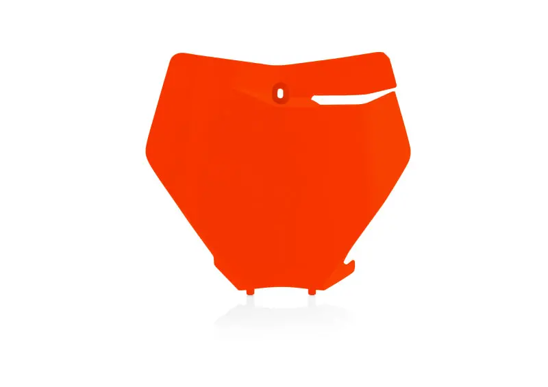 Acerbis Front Number Plate For Ktm Xc/Sx/Sx-F/Xc-F/Xc-Tpi Models (2019–2022), 125–450Cc – Orange 1