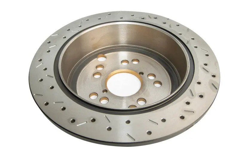 Dba 12+ Subaru/Scion Brz/Fr-S (Au Spec) 10 Lug Slot Rear Drilled & Slotted 4000 Series Rotor 2