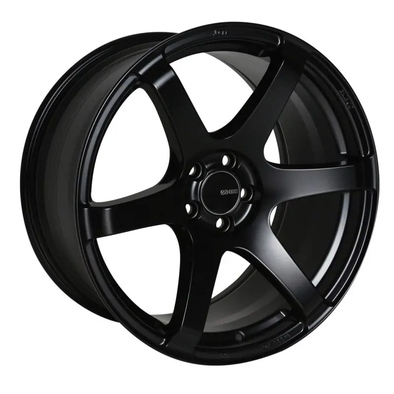 Enkei T6s 17X8 45Mm Offset 5X114.3 Bolt Pattern 72.6 Bore Matte Black Wheel 1