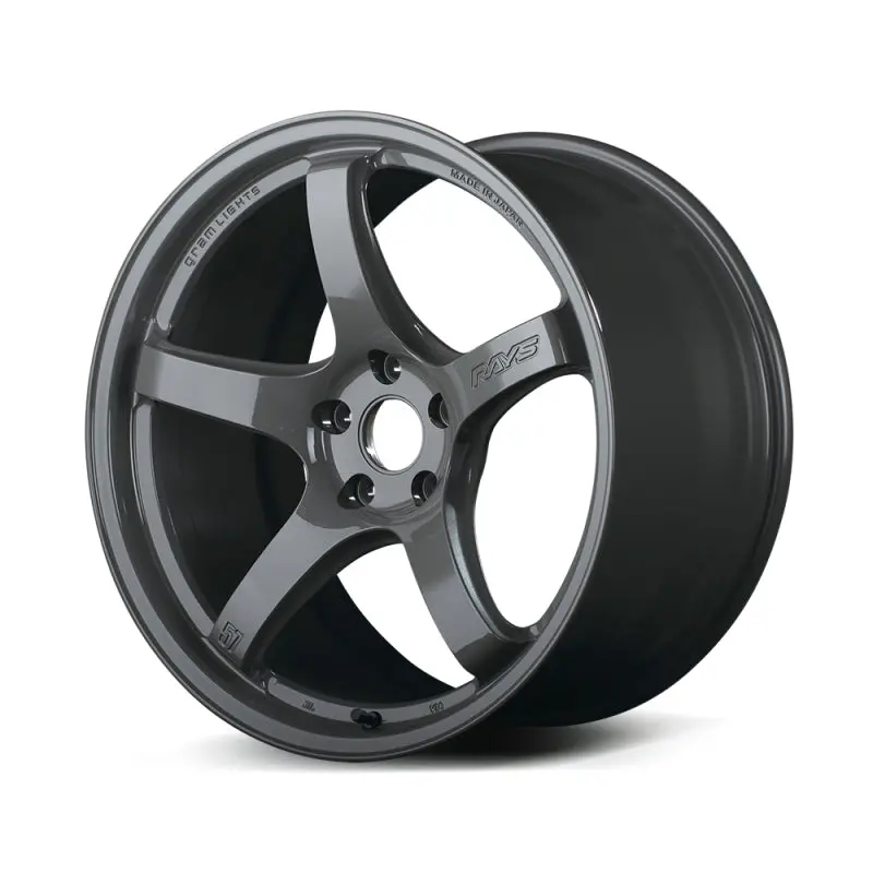 Gram Lights 57Cr 18X9.5 +38 5-114.3 Glossy Gray Wheel 1