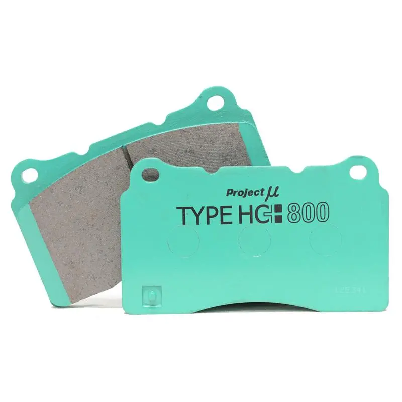 Project Mu 2009-2010 Nissan Gtr (R35) Hc+800 Rear Brake Pads 1