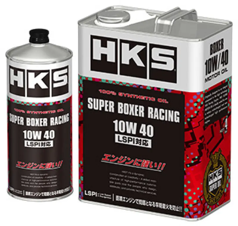 Hks Super Boxer Racing Oil 10W-40 4L 1
