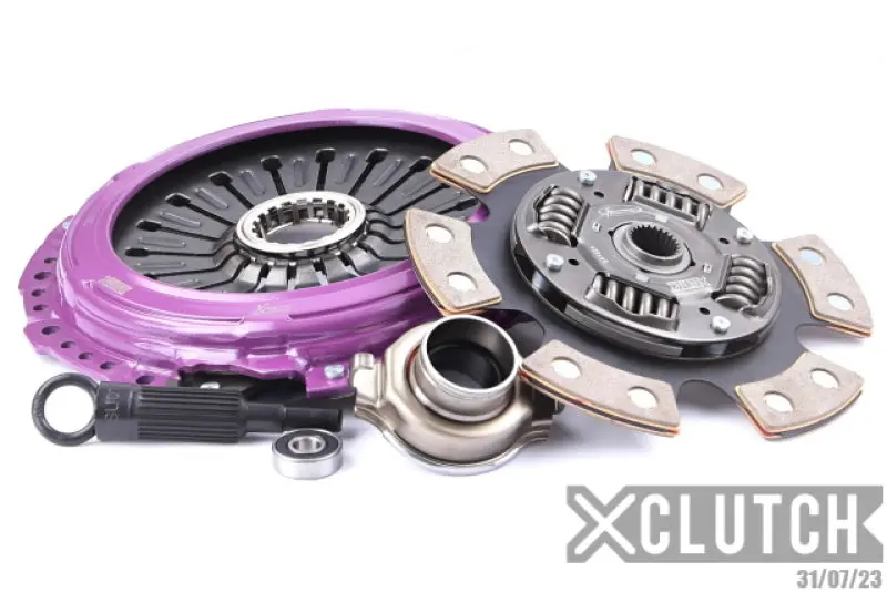 Xclutch 15-21 Subaru Wrx Sti Base 2.5L Stage 2 Sprung Ceramic Clutch Kit 1