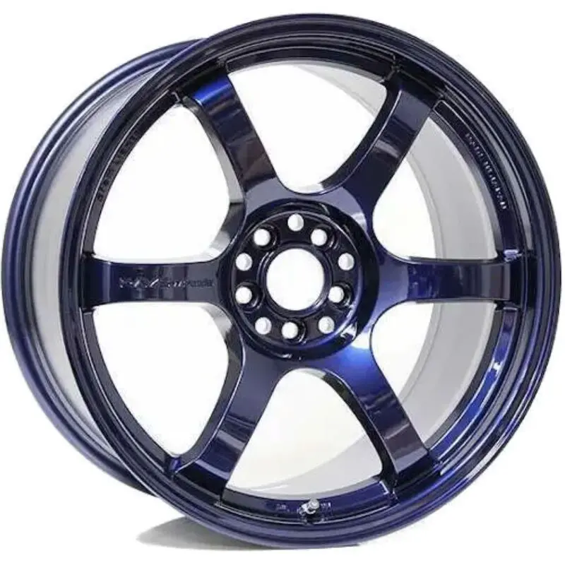 Gram Lights 57Dr 18X9.5 +38 5-100 Eternal Blue Pearl Wheel (Min Order Qty 20) 1