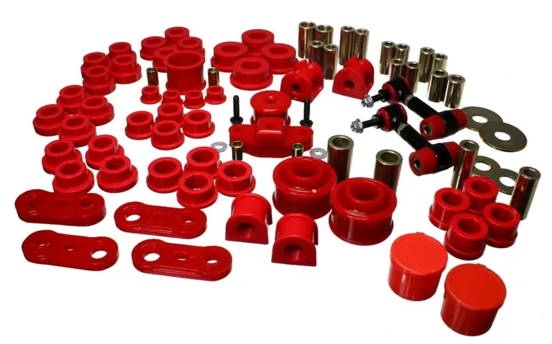 Energy Suspension Hyper-Flex Red Master Bushing Kit For 2008–2012 Subaru Impreza Wrx 1