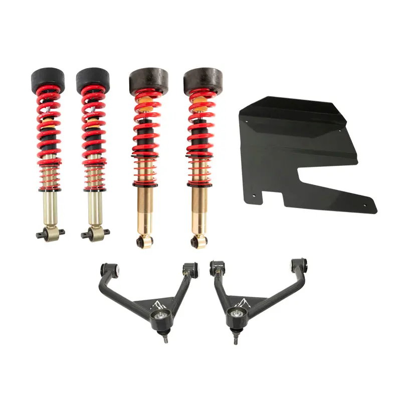 Belltech 4-Inch Lift Kit With Adjustable Coilovers For 2021–2025 Chevrolet Tahoe & 2021–2024 Gmc Yukon 1