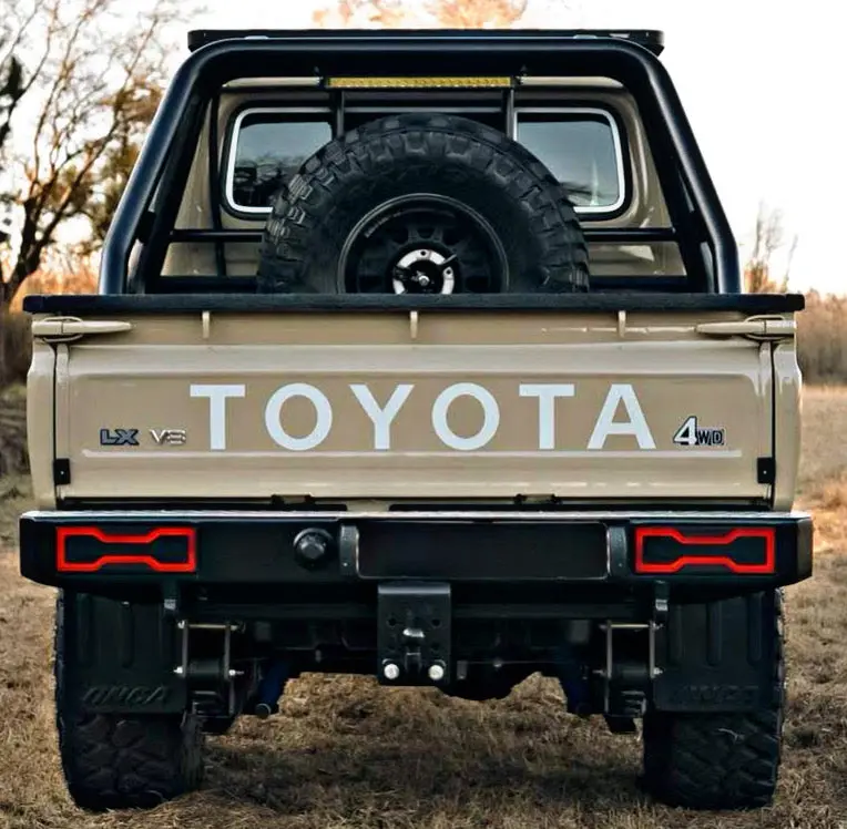 Toyota Landcruiser 79 Led Tailights Smoked 1