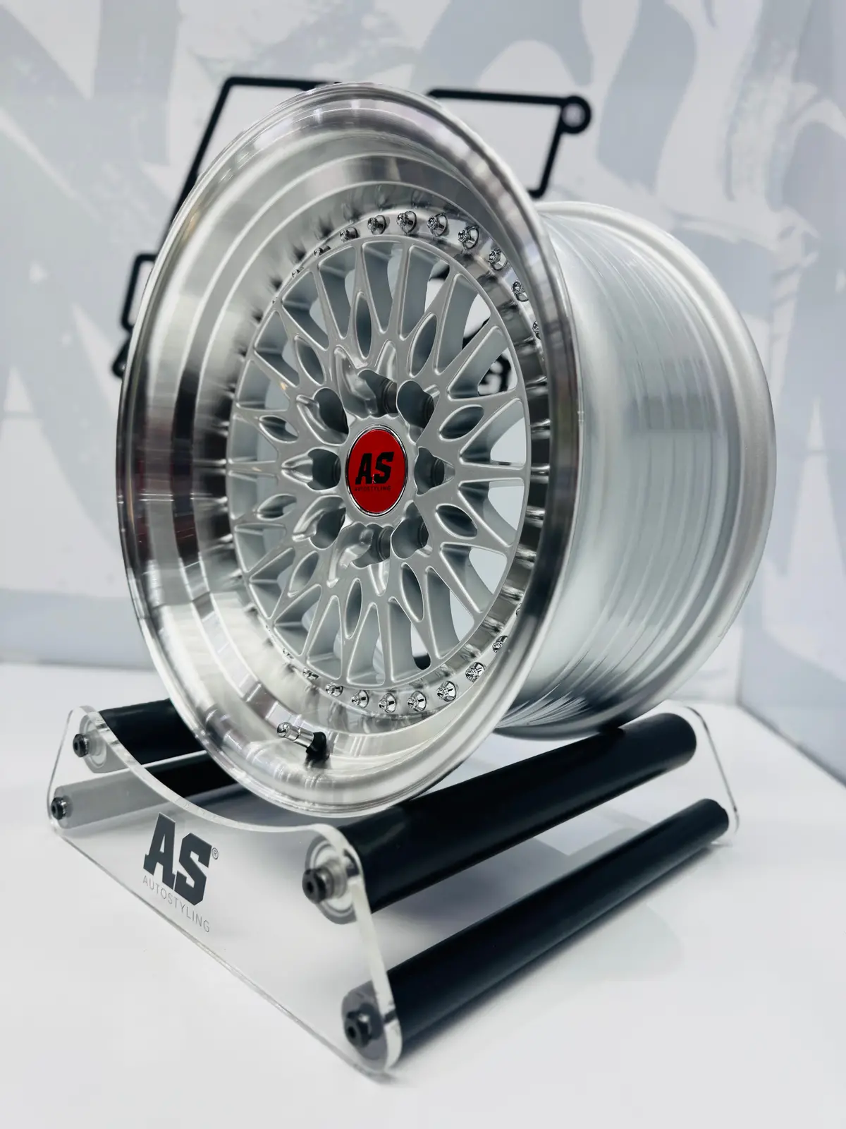 15” As-7578 Silver 4/100 4/114 Wheels 2
