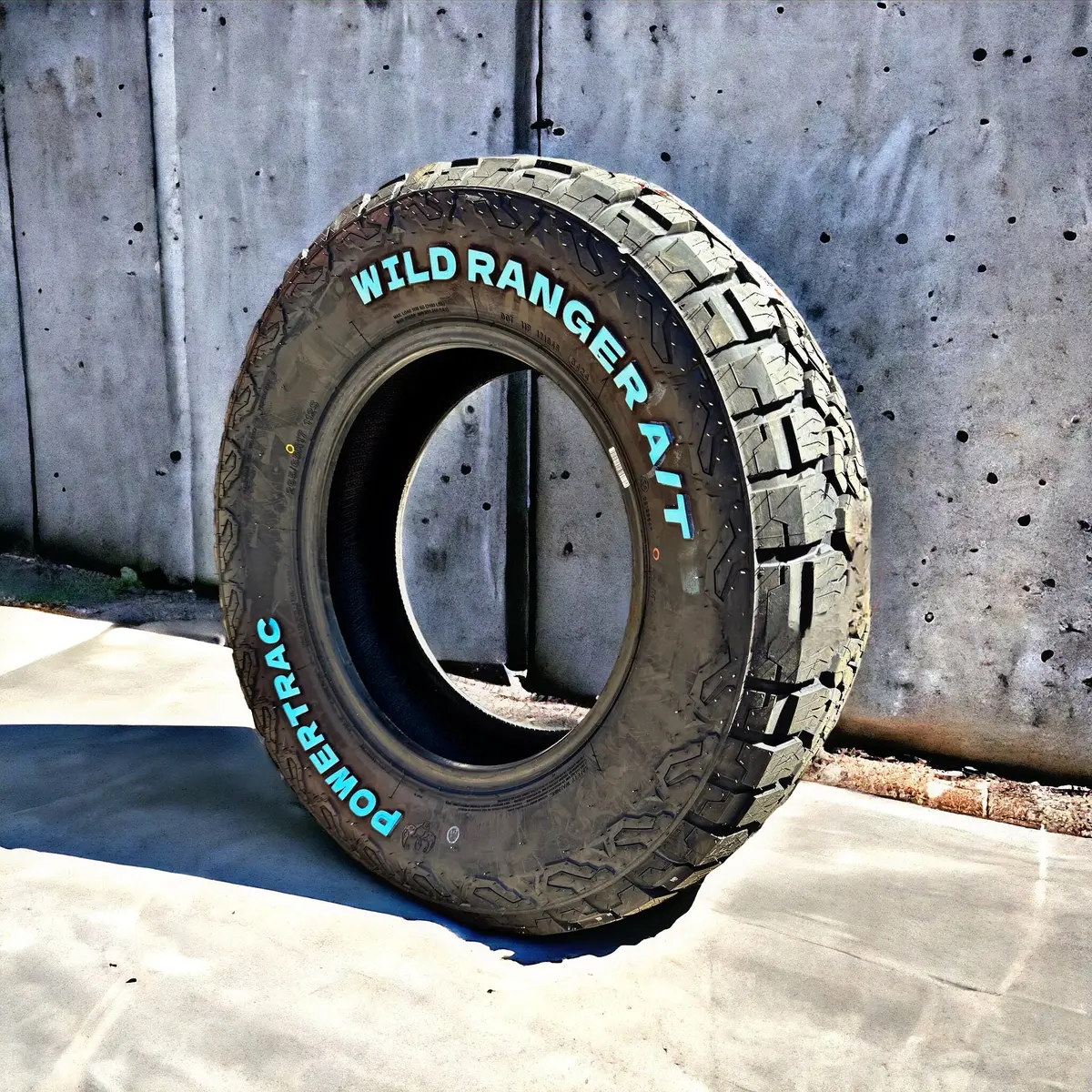 265/65/17 Powertrac Wildranger A/T Tyre White Letters 1