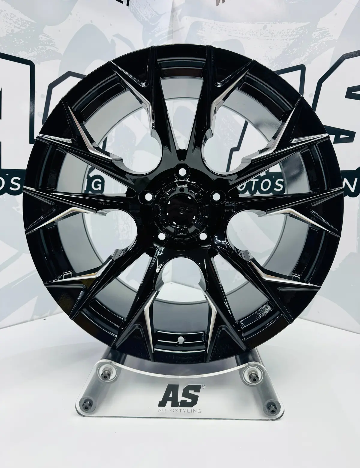 20” Xpf15 20X10j 5X150 Toyota  Landcruiser Bakkie Gloss Black Rims 1