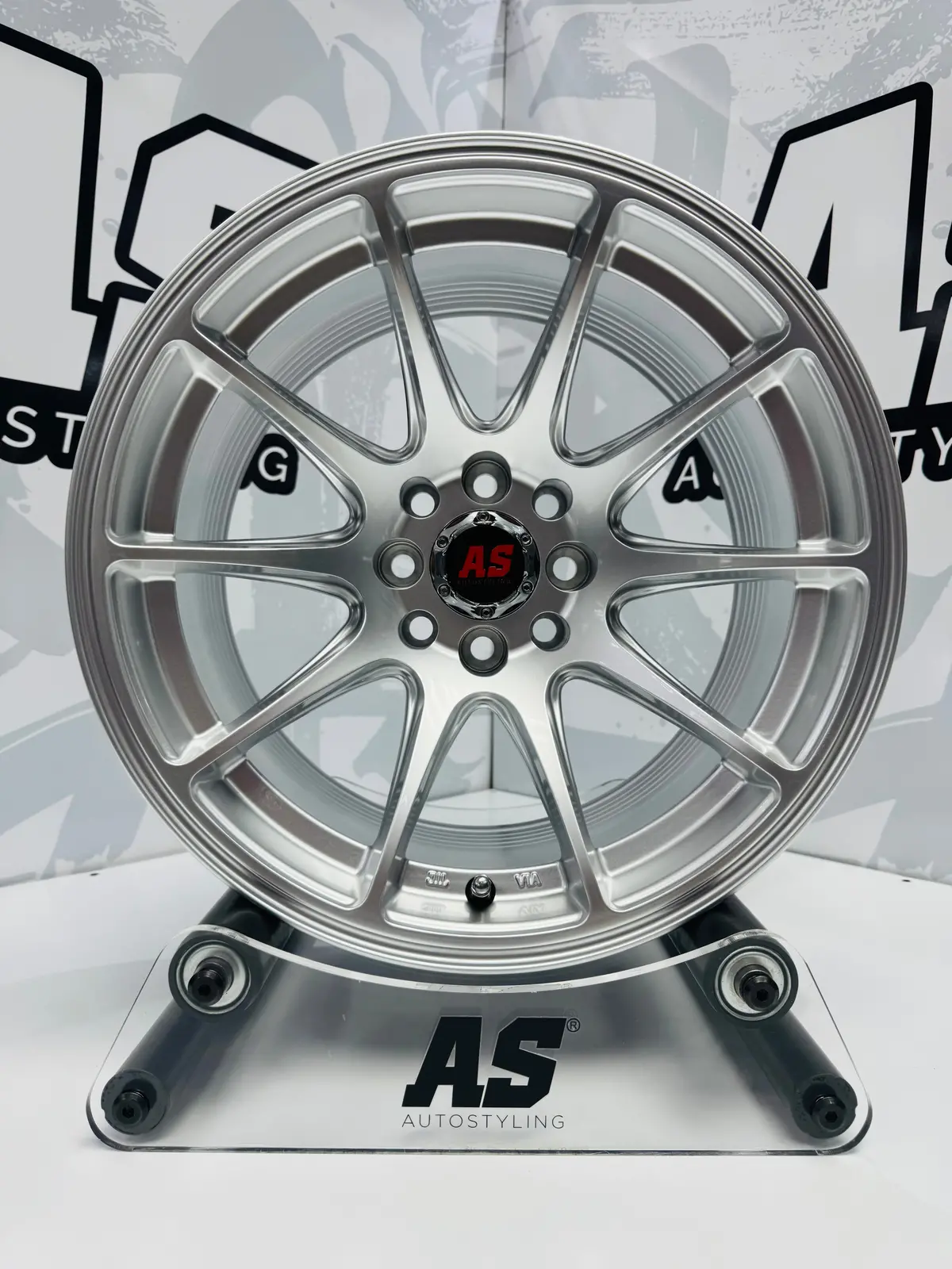 15” As Xxr - M7548 4X100 4X108 Silver 1