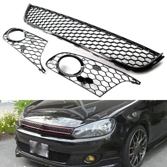 Vw Golf  6 (Non Gti ) Bumper Grill Kit 1