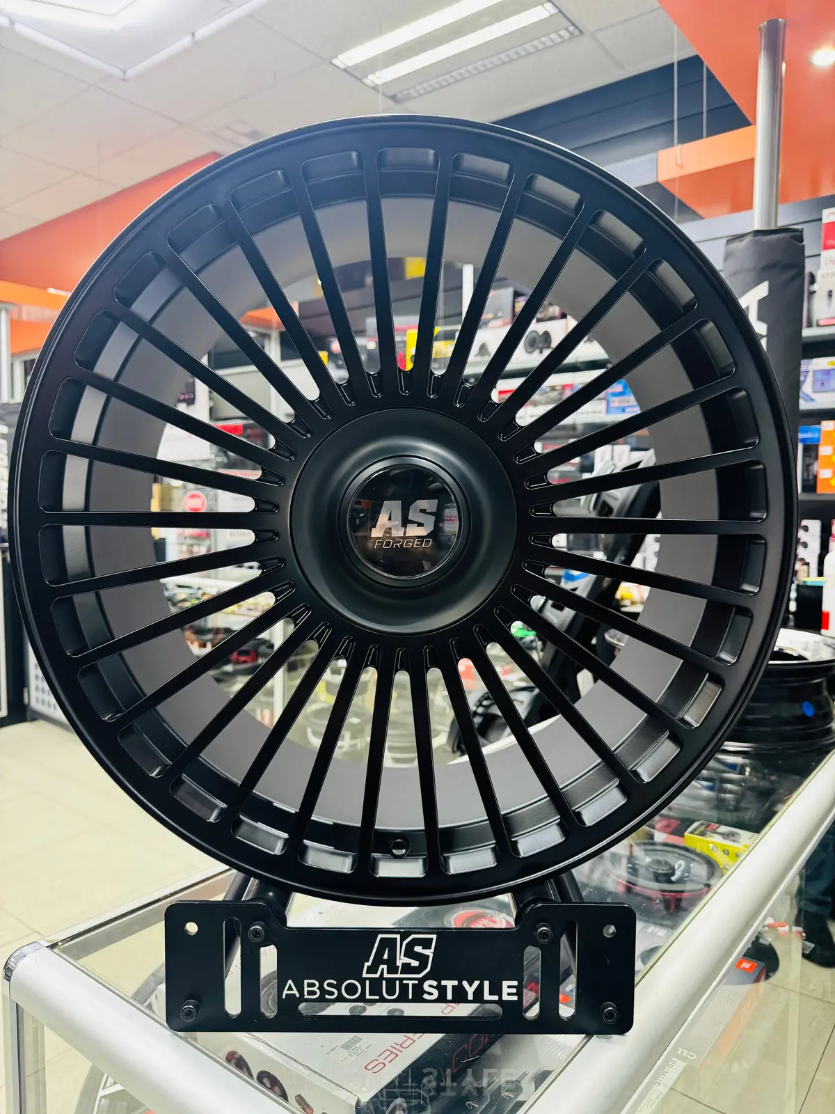 22 ” As Fully Forged 018 Ranger & Amarok Fitment   Floating Caps Rims 6/139 Pcd + 22” A/T + Tps Monitors 1