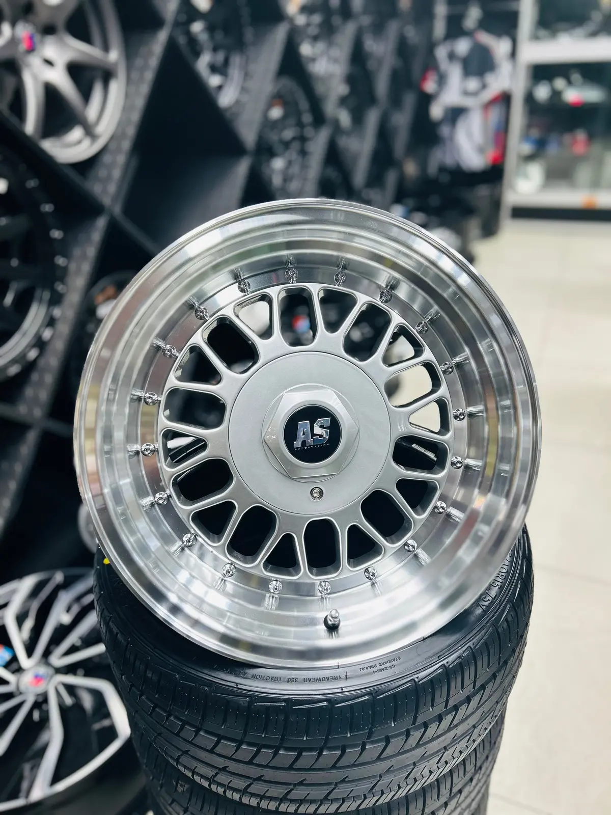15” As- 7487 Blaze 4/100 4/108  Silver 1