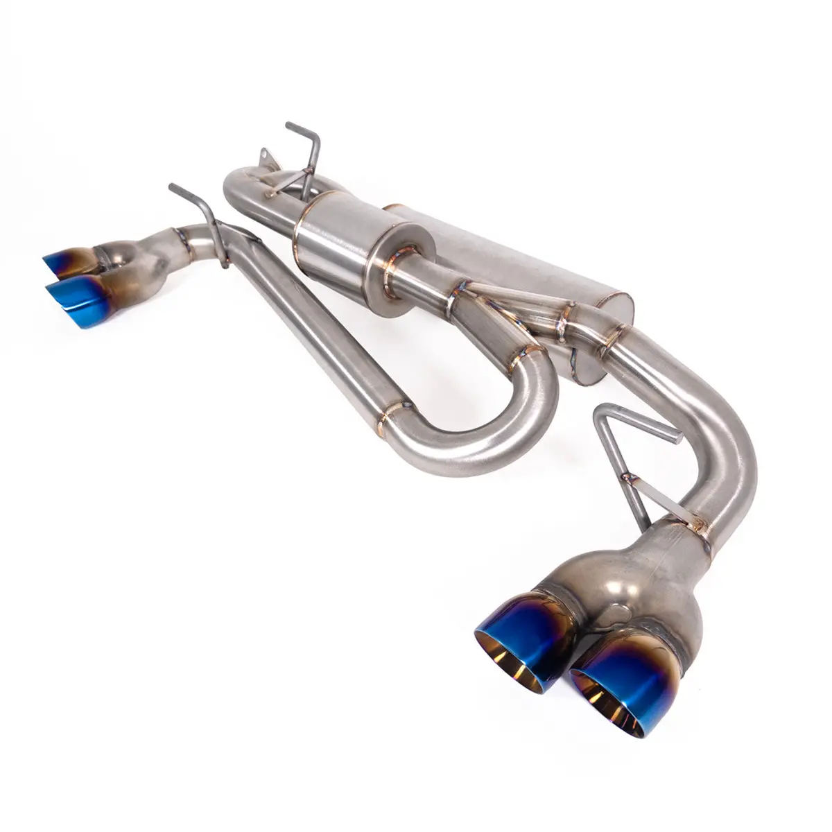 Axleback Exhaust - 2024+ Impreza Rs - Quad Exit 2.5L Dual Chamber - Neochrome Tip 2