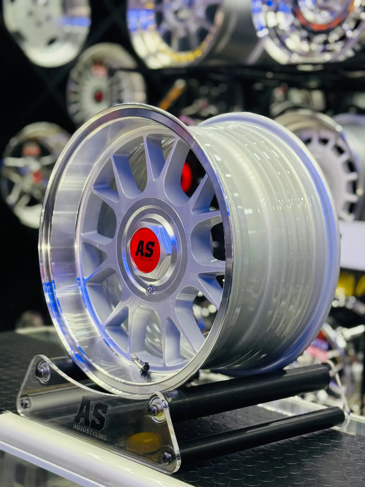 15” As- 7197  4/100 4/108 Silver  Wheels 1
