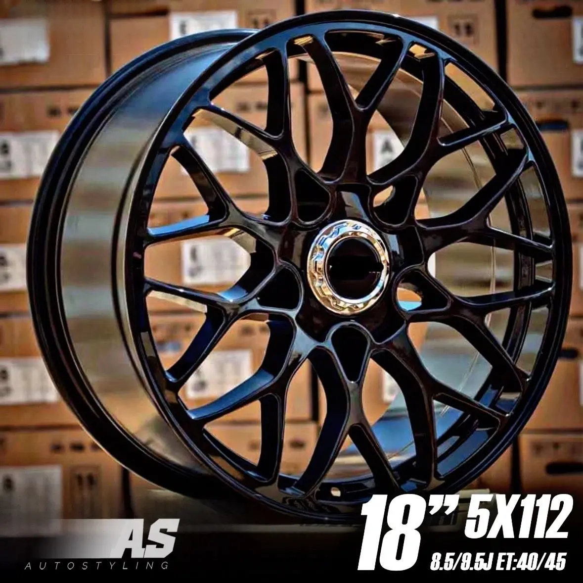 18” As - Sgn 8705 5/112 Narrow Wide Wheels 4