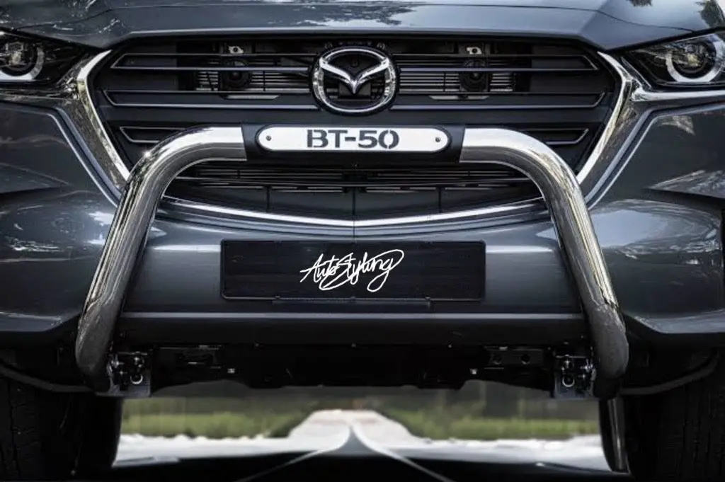 Mazda Bt50 2021+ Nudge Bar Chrome 1