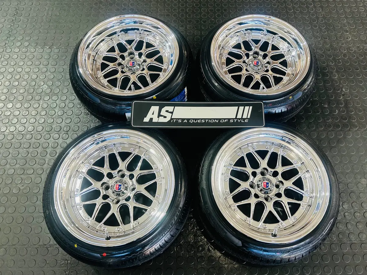 Rim & Tyre Combo Deal 15” 5039Chrome  4X100 & 4X114    + 165/50/15  Comforser Tyres  - Brand New 1