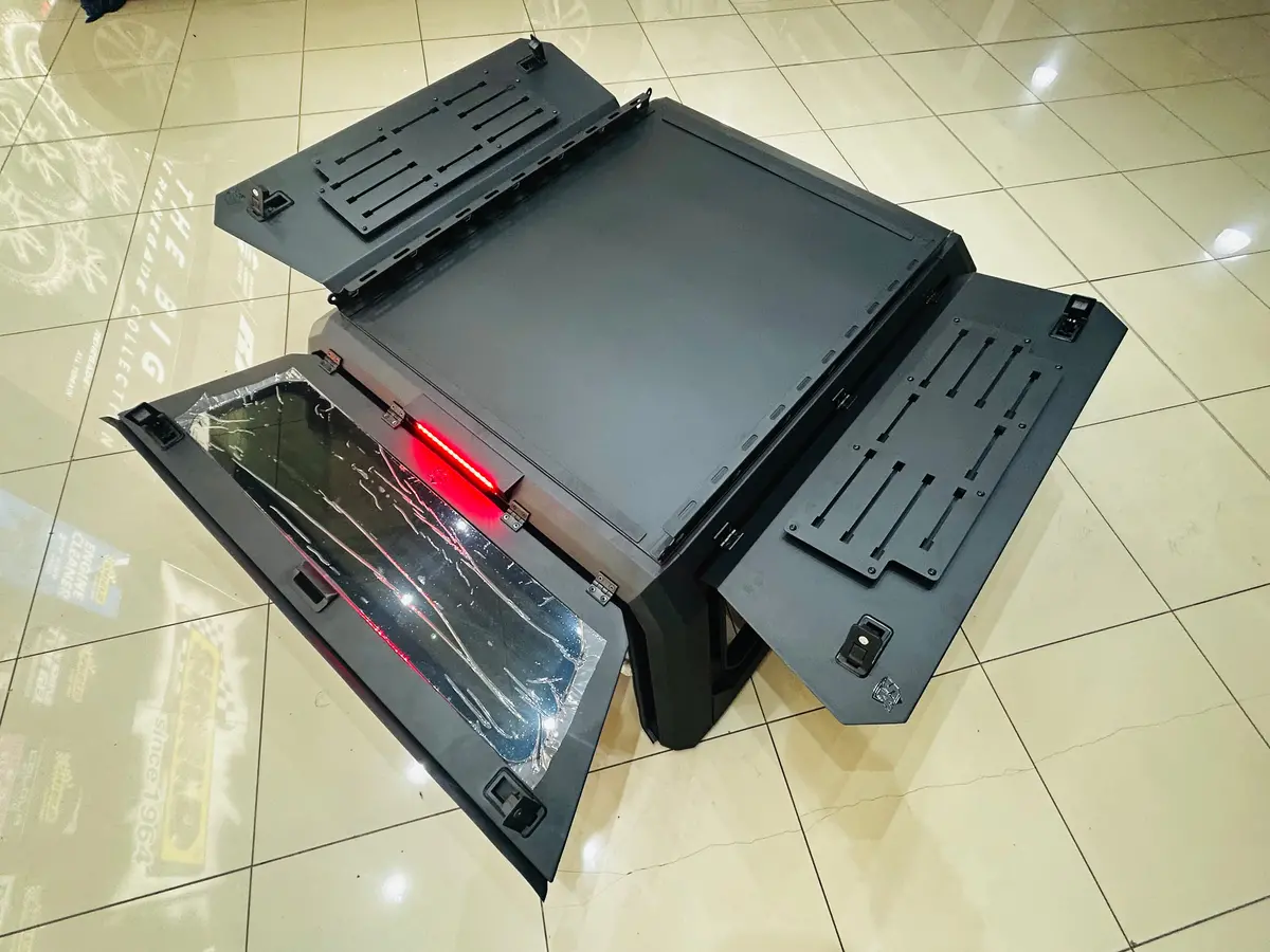 Ford Ranger T6 T7 T8 Black Steel Rambo Canopy 1