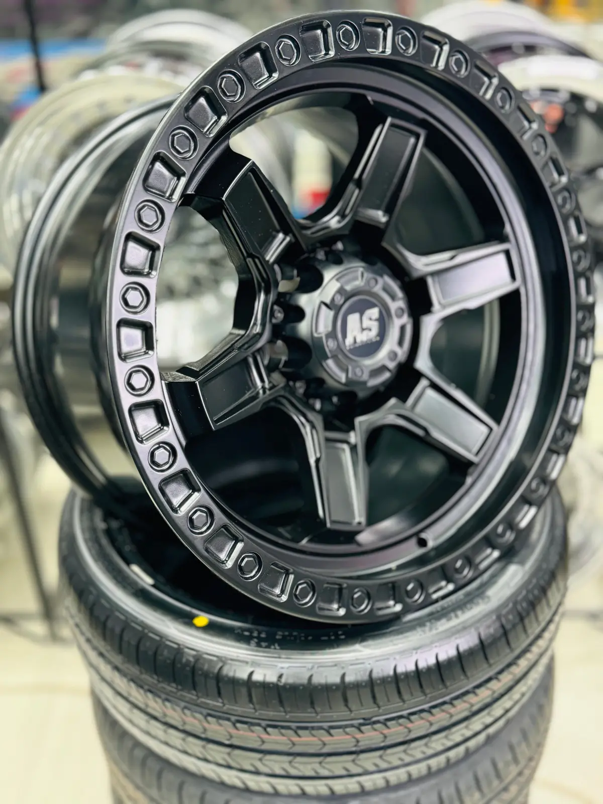 17” As-Dx027 4X4 Rims  6/139 9J  Et0 1