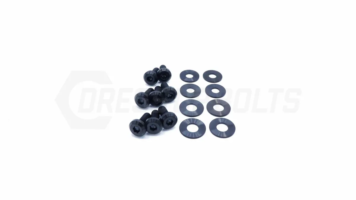 Dress Up Bolts Titanium Hardware Trunk Kit - Bmw E9x 335I (2007-2013) 6
