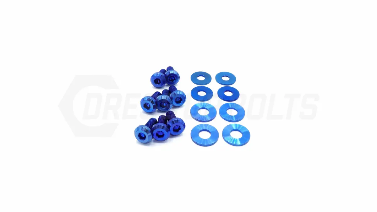 Dress Up Bolts Titanium Hardware Trunk Kit - Bmw E9x 335I (2007-2013) 3