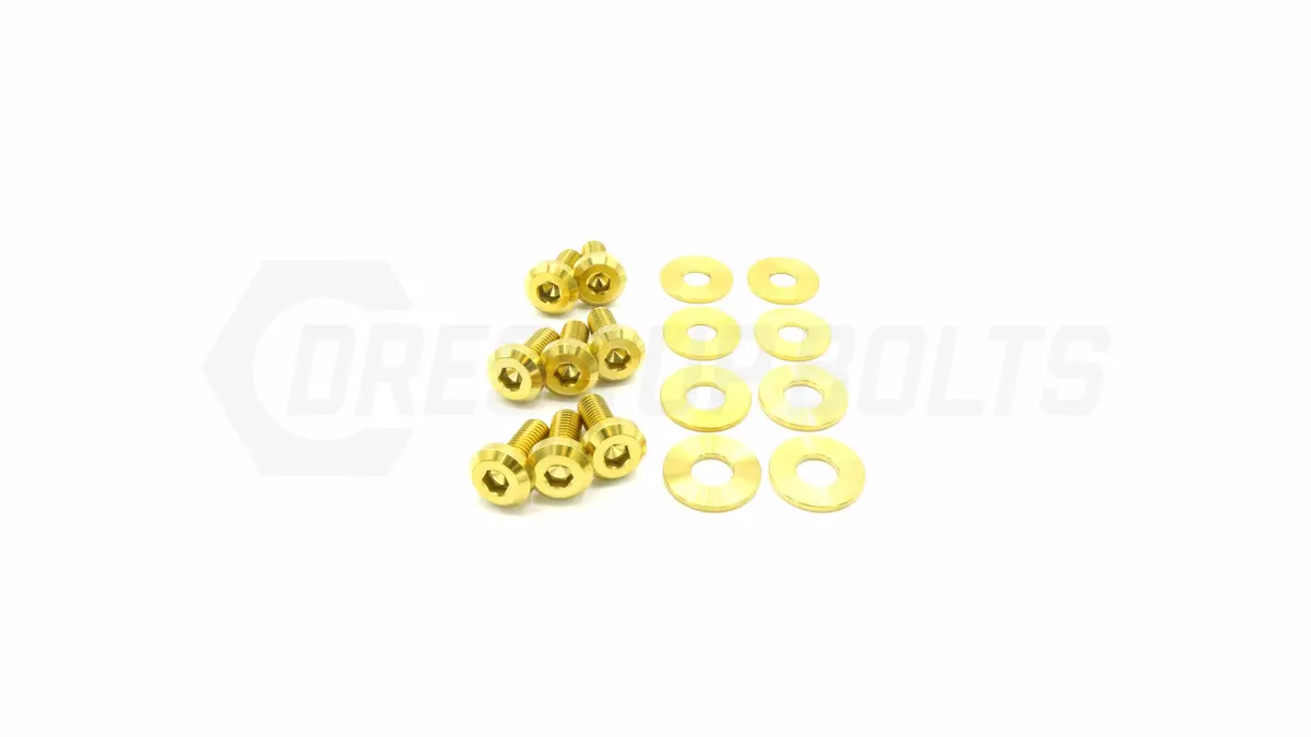 Dress Up Bolts Titanium Hardware Trunk Kit - Bmw E9x 335I (2007-2013) 4